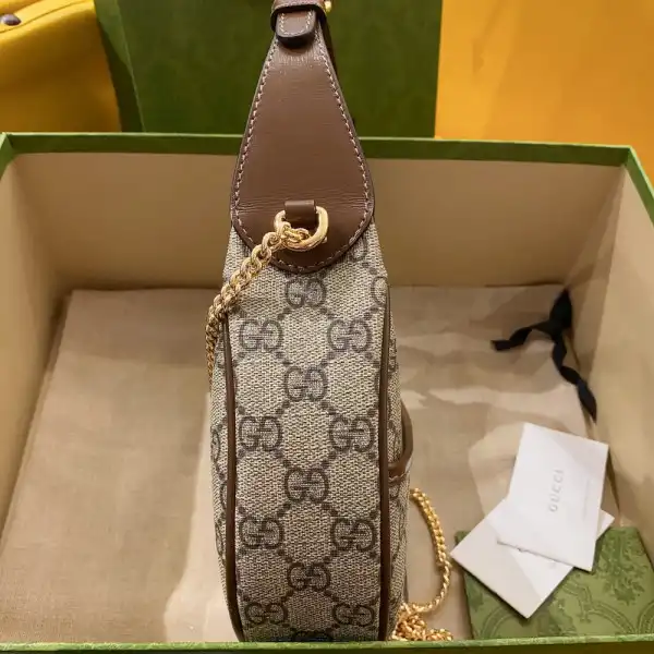 Gucci Half-moon-shaped mini bag with Interlocking G