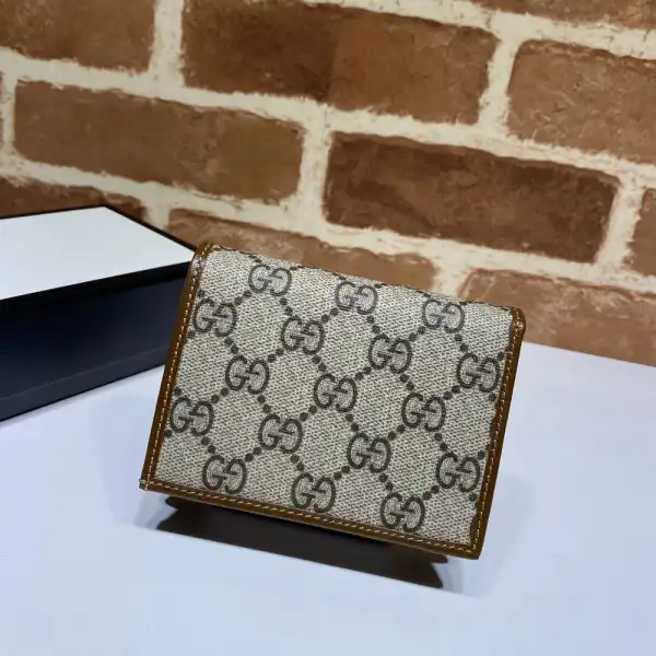 Affordable Gucci Horsebit 1955 card case wallet