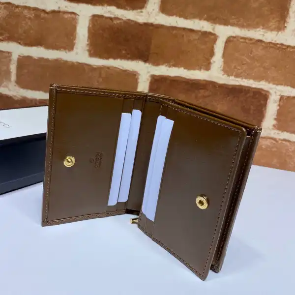 Affordable Gucci Horsebit 1955 card case wallet