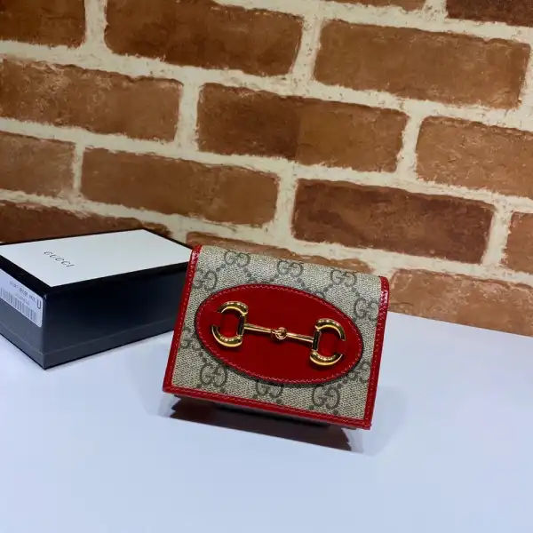 Gucci Horsebit 1955 card case wallet