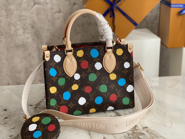 HOT SALE LOUIS VUITTON X YK ONTHEGO PM