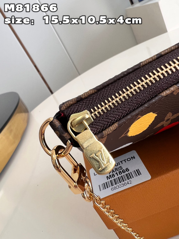 HOT SALE LOUIS VUITTON X YK MINI POCHETTE ACCESSOIRES