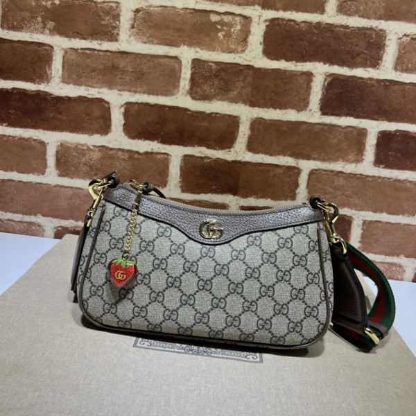 HOT SALE Gucci Ophidia small shoulder bag-25*15.5*6cm