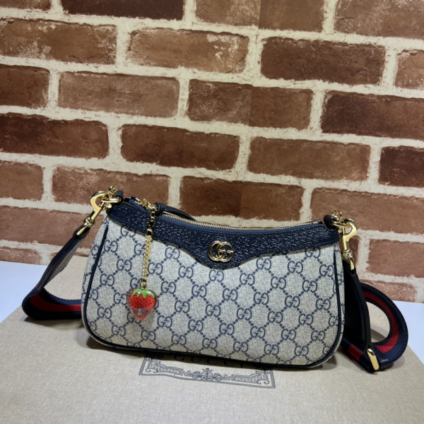 HOT SALE Gucci Ophidia small shoulder bag-25*15.5*6cm