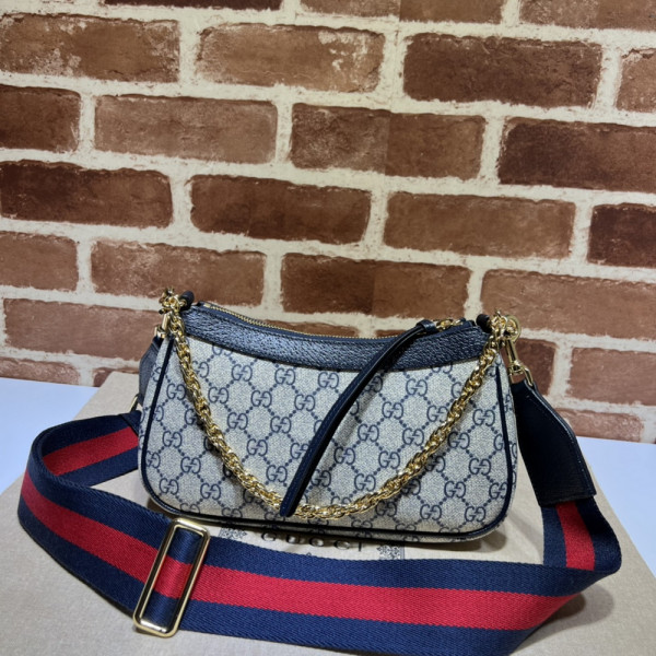 HOT SALE Gucci Ophidia small shoulder bag-25*15.5*6cm