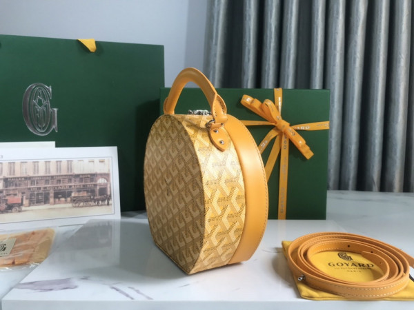 HOT SALE GOYARD The Alto Hatbox Trunk Bag