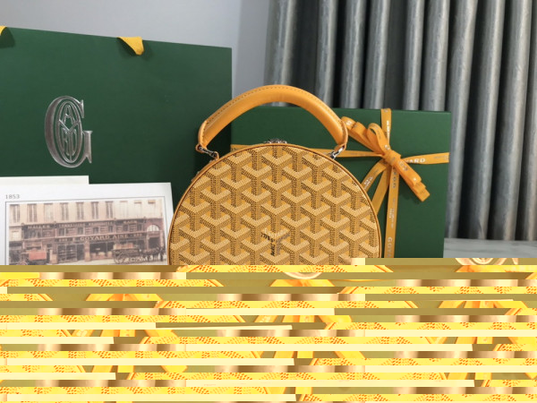 HOT SALE GOYARD The Alto Hatbox Trunk Bag