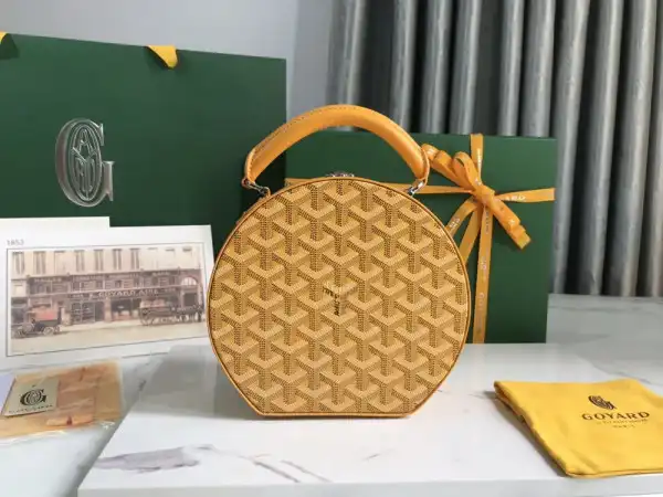 GOYARD The Alto Hatbox Trunk Bag