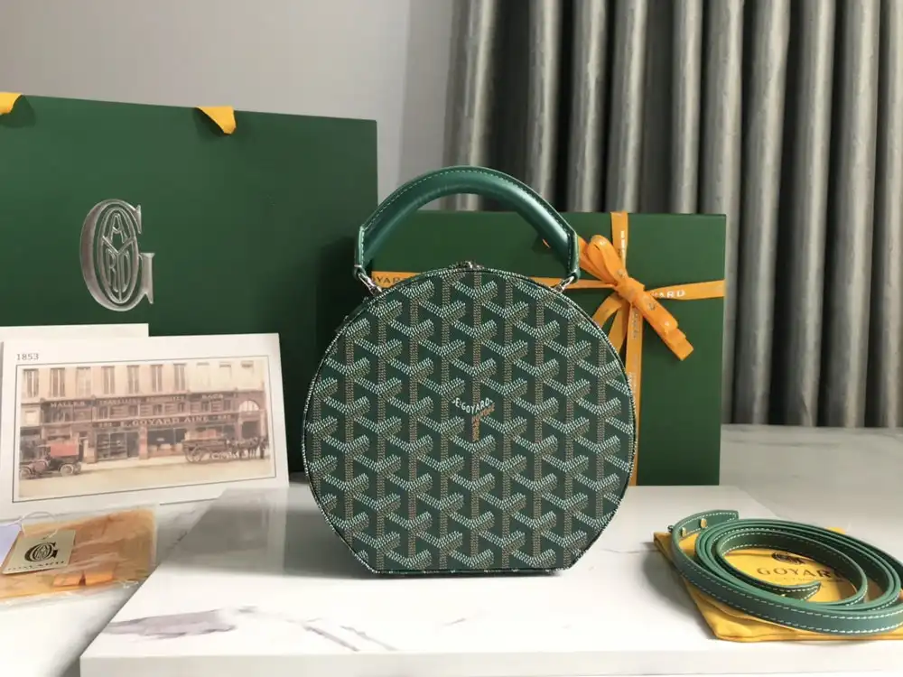 GOYARD The Alto Hatbox Trunk Bag