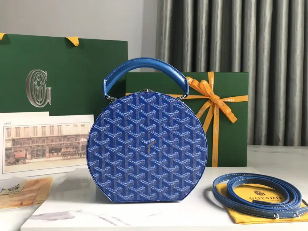 GOYARD The Alto Hatbox Trunk Bag