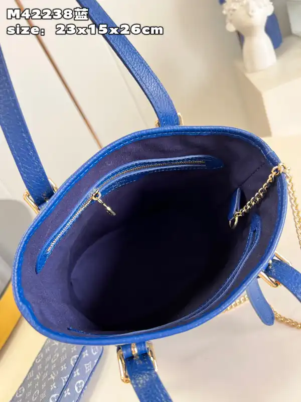 First bag ru LOUIS VUITTON NANO BUCKET