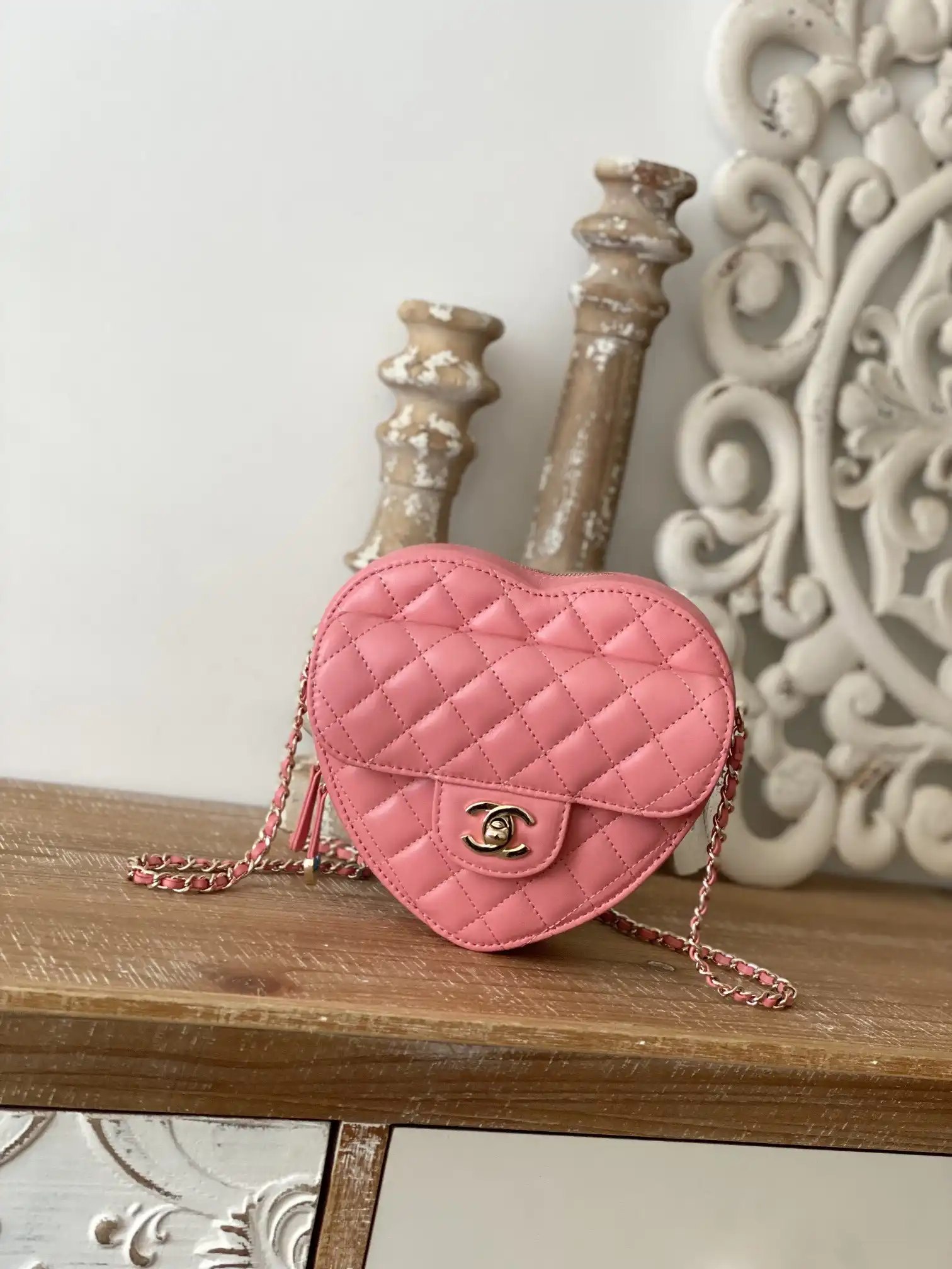 CHANEL HEART BAG