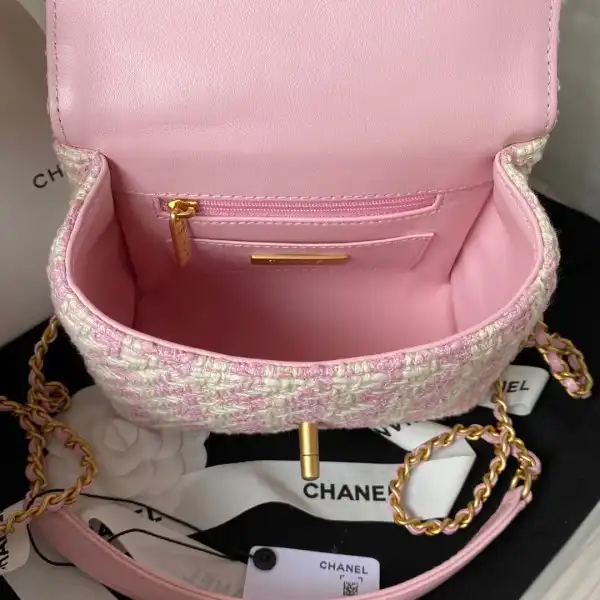 First bag ru CHANEL FLAP BAG WITH TOP HANDLE