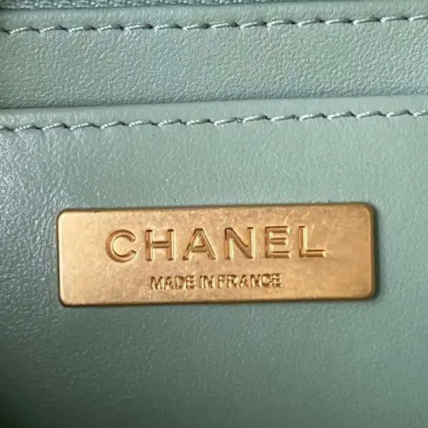 CHANEL FLAP BAG WITH TOP HANDLE