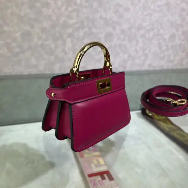 FENDI Nano Peekaboo Maxi Handle