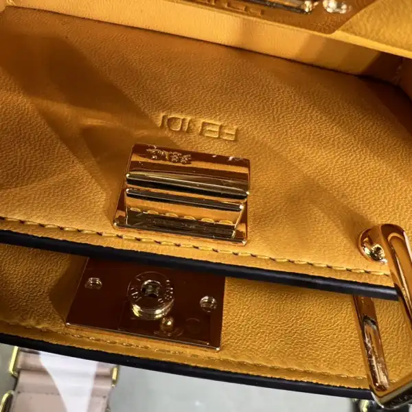 FENDI Nano Peekaboo Maxi Handle