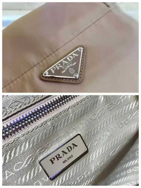 PRADA Re-Nylon and Saffiano leather tote bag