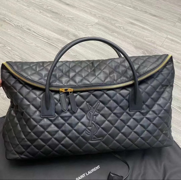 HOT SALE YSL ES GIANT TRAVEL BAG IN QUILTED LEATHER