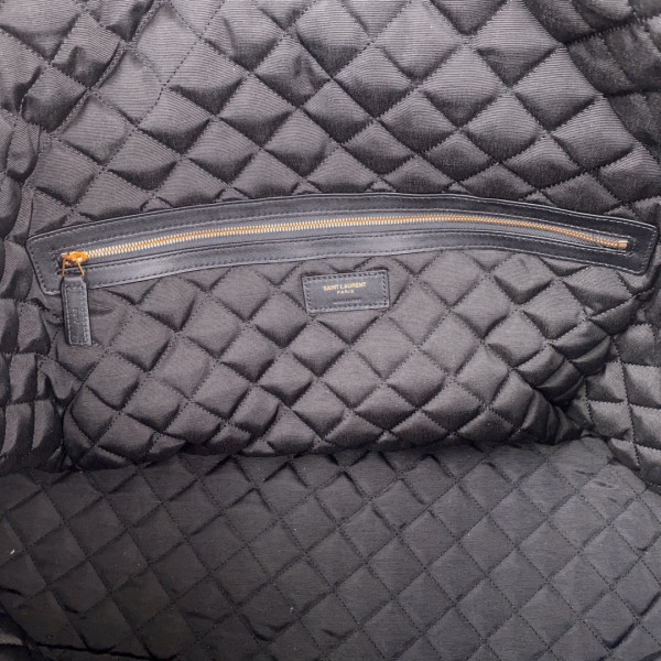 HOT SALE YSL ES GIANT TRAVEL BAG IN QUILTED LEATHER