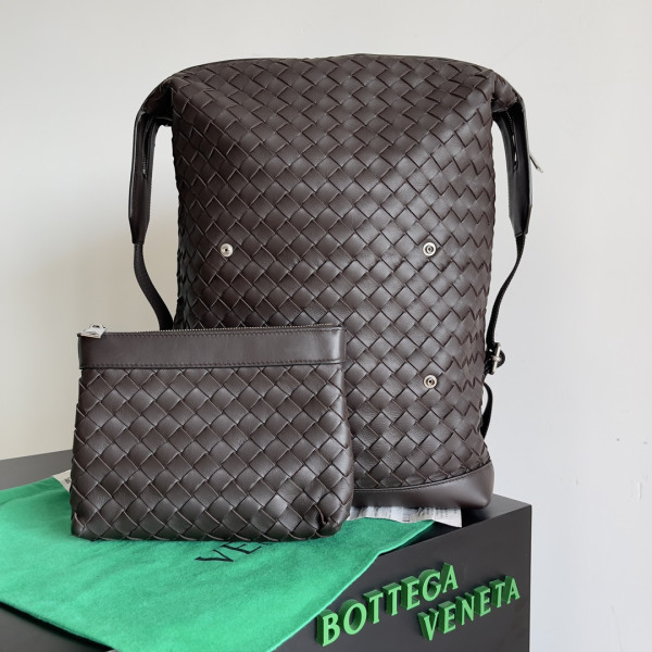 HOT SALE BOTTEGA VENETA Small Intrecciato Backpack