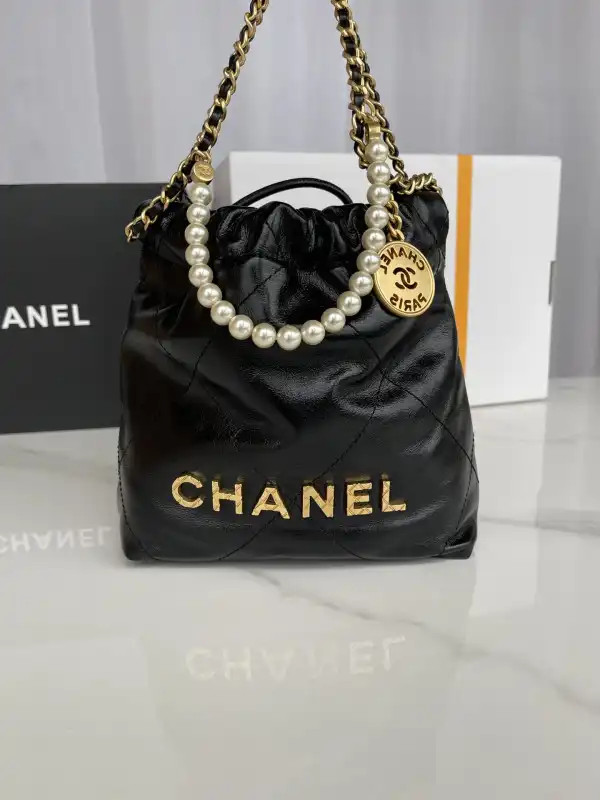 CHANEL 22 MINI HANDBAG-23*18.5*6CM