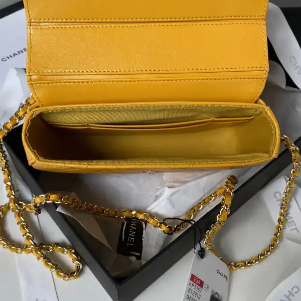 First bag ru CHANEL CHANELUTCH WITH CHAIN