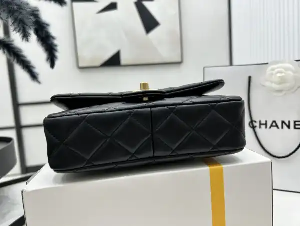 CHANEL SMALL FLAP BAG WITH TOP HANDLE