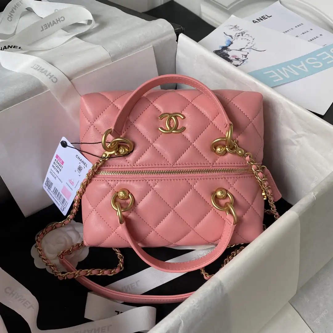 First Bag Ru CHANEL  BAG WITH TOP HANDLE