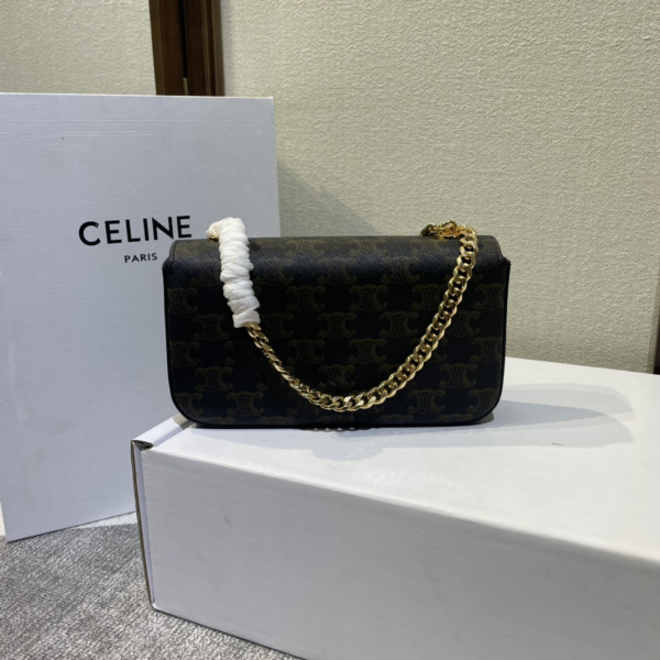 HOT SALE CELIN* CHAIN SHOULDER BAG TRIOMPHE