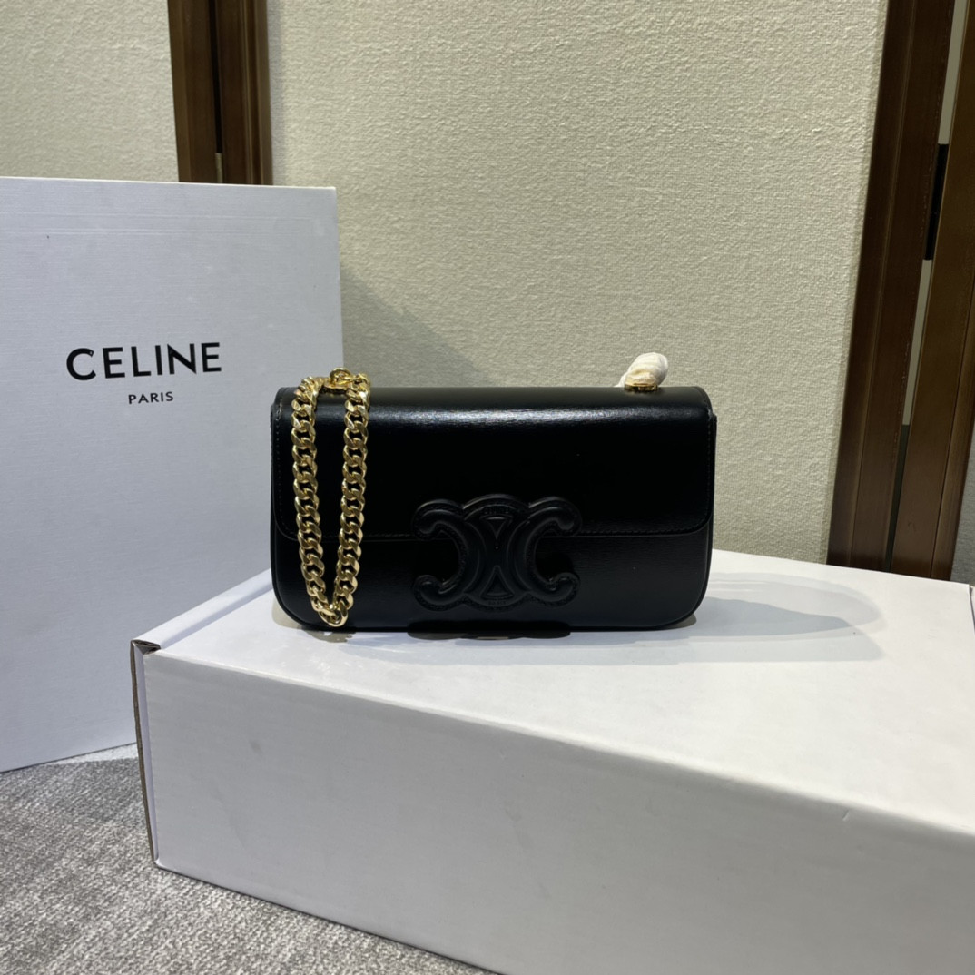 HOT SALE CELIN* CHAIN SHOULDER BAG TRIOMPHE