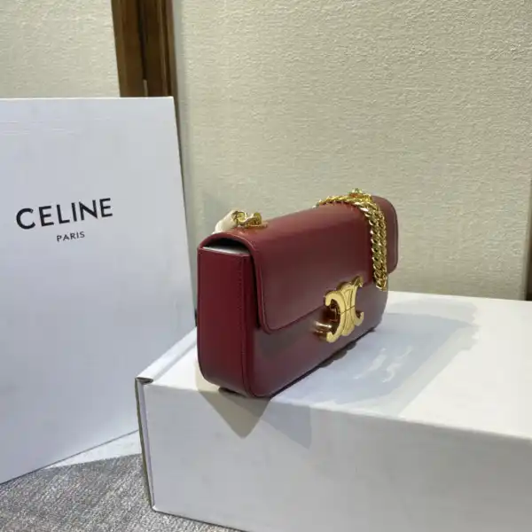 CELIN* CHAIN SHOULDER BAG TRIOMPHE