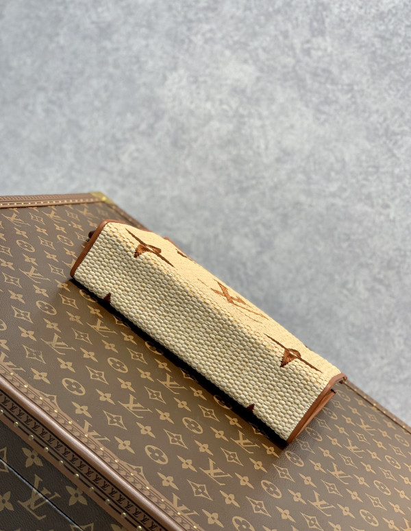 HOT SALE LOUIS VUITTON Monogram Raffia Toiletry Pouch