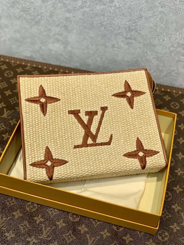 Frstbag ru LOUIS VUITTON Monogram Raffia Toiletry Pouch