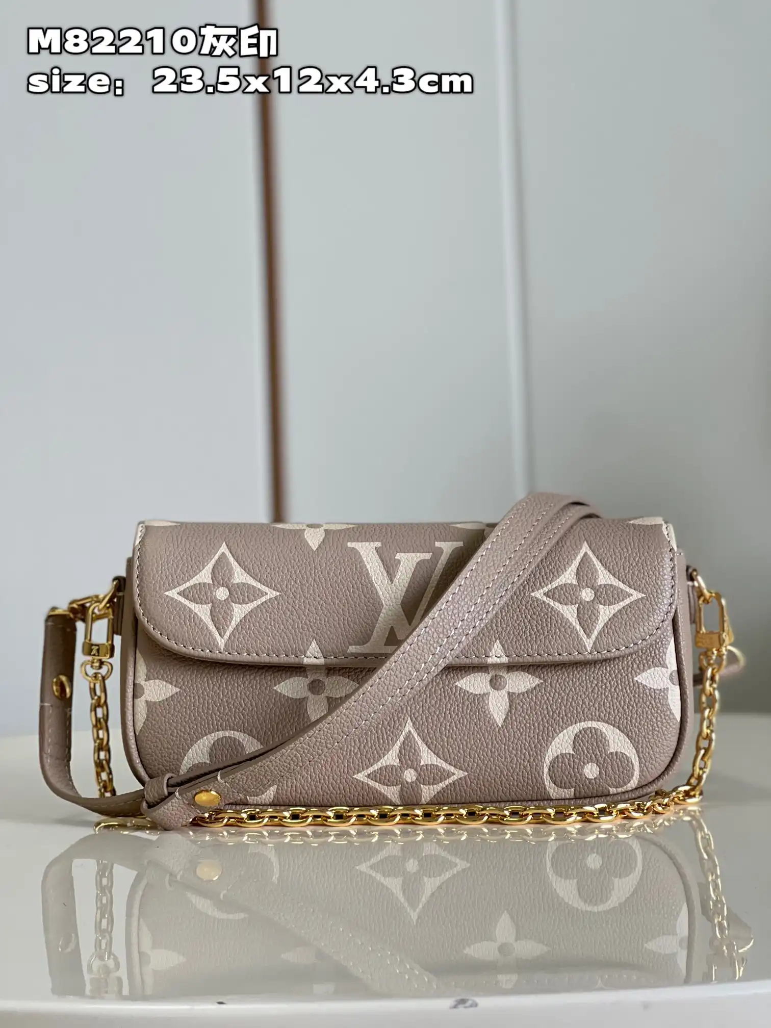 Aaa replica bags LOUIS VUITTON Wallet on Chain Ivy