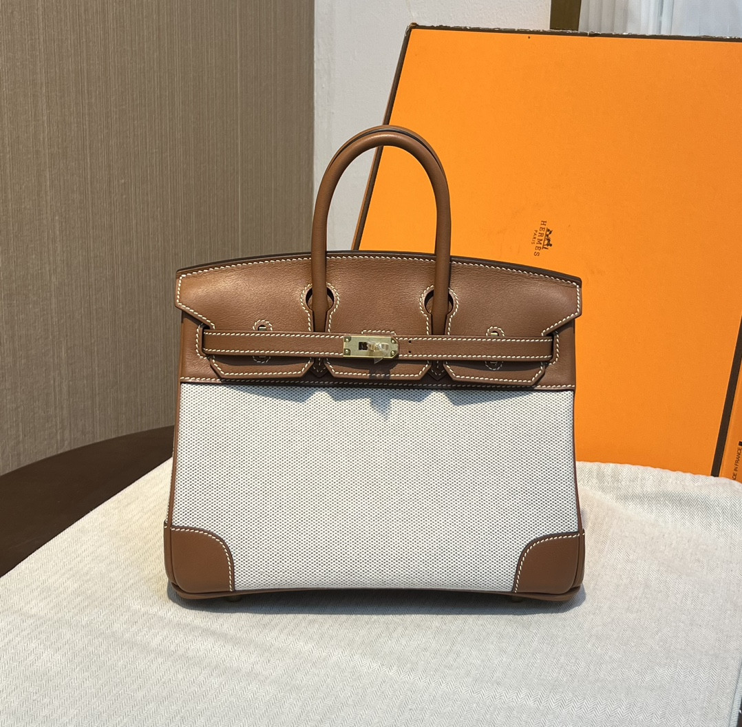 HOT SALE HERMES BIRKIN 25CM HANDMADE