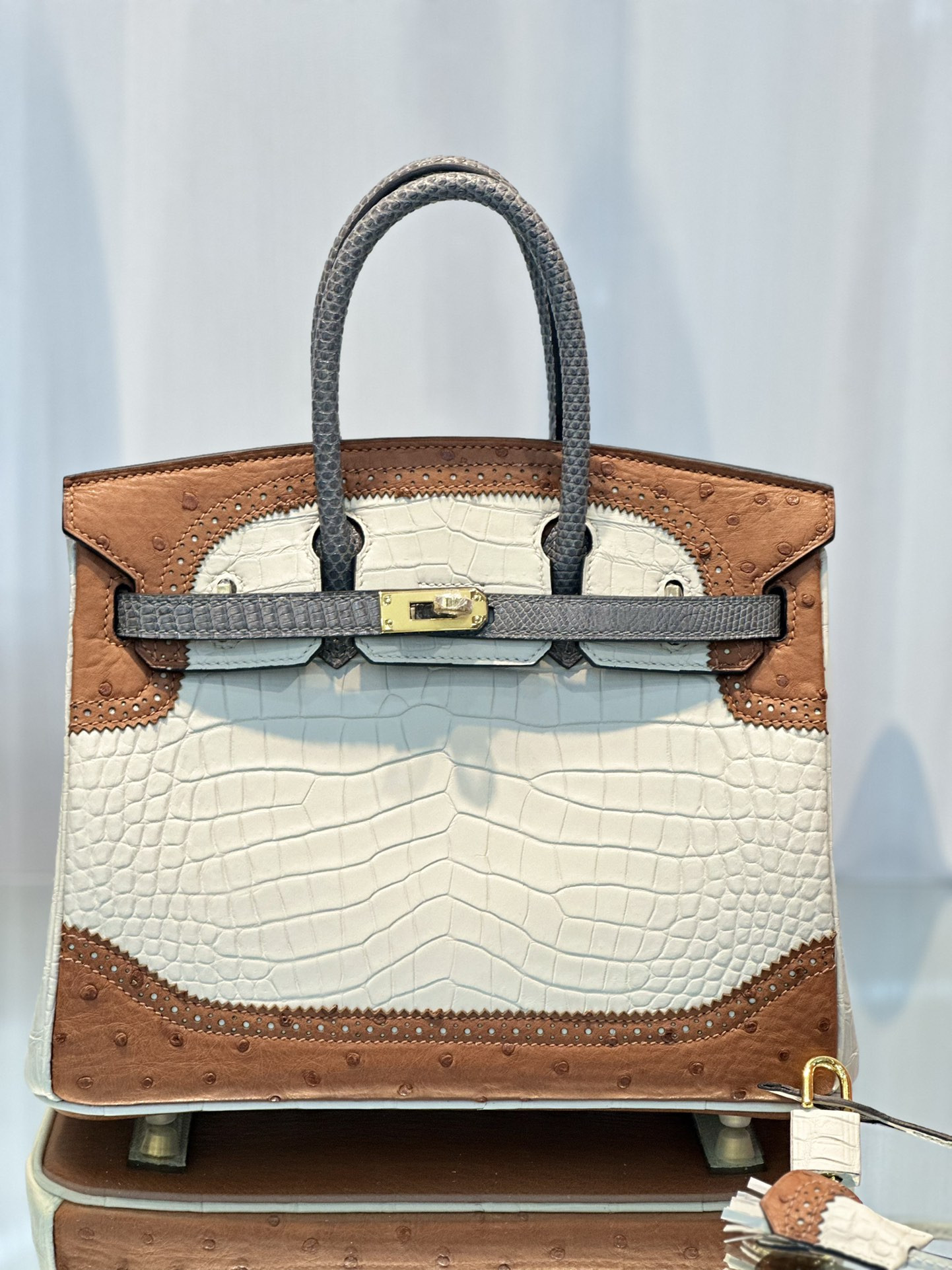 HOT SALE HERMES BIRKIN 25CM HANDMADE