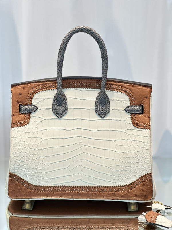 HOT SALE HERMES BIRKIN 25CM HANDMADE