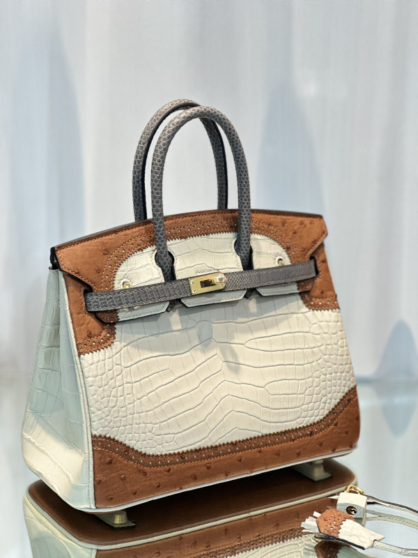 HOT SALE HERMES BIRKIN 25CM HANDMADE