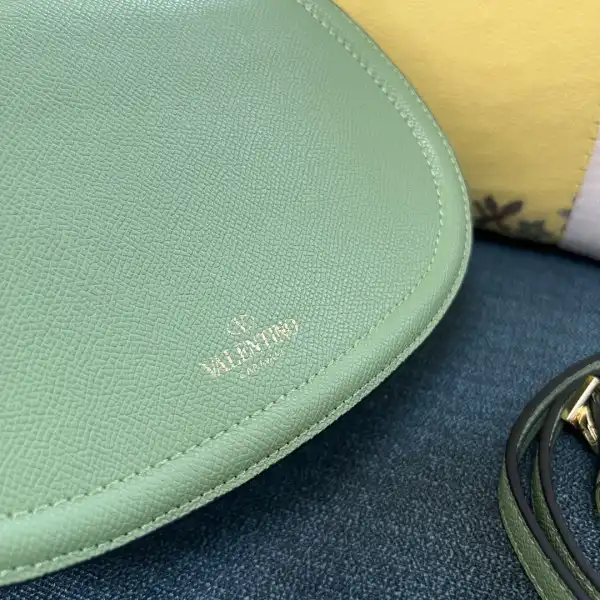 Valentino Garavani Vsling Saddle Leather Shoulder Bag