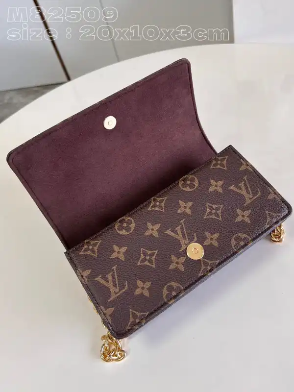 Rep LOUIS VUITTON Wallet On Chain Lily