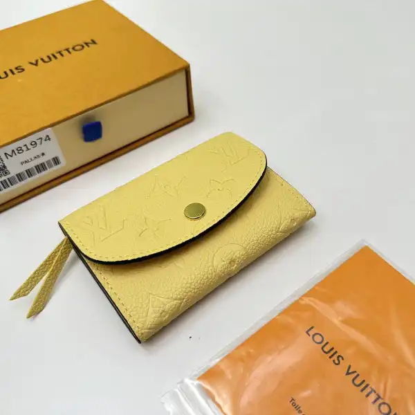 TO Louis Vuitton Rosalie Coin Purse