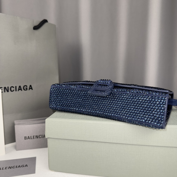 HOT SALE BALENCIAGA HOURGLASS WALLET ON CHAIN