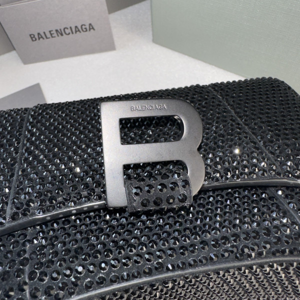 HOT SALE BALENCIAGA HOURGLASS WALLET ON CHAIN