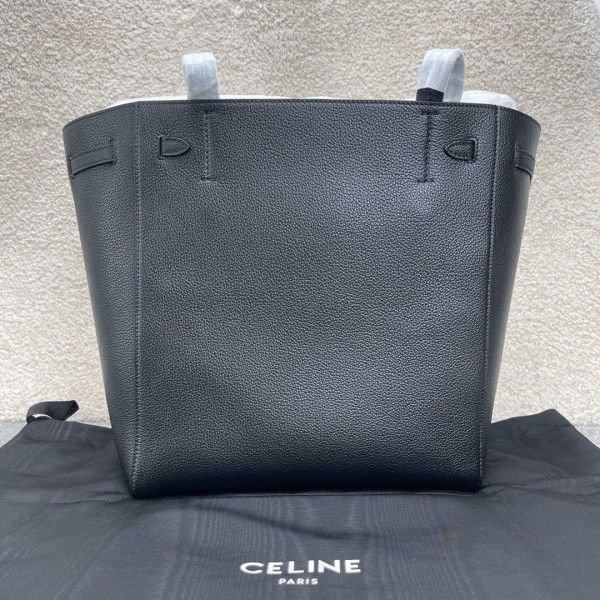 HOT SALE CELIN* SMALL CABAS PHANTOM IN SOFT GRAINED CALFSKIN