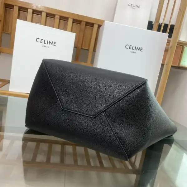 CELIN* SMALL CABAS PHANTOM IN SOFT GRAINED CALFSKIN