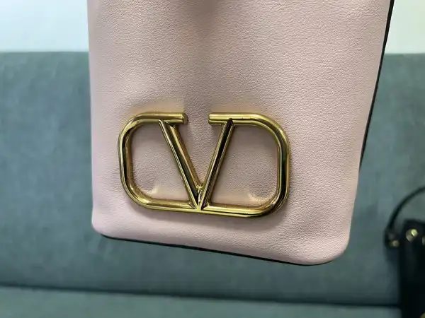 Yupoo bagsoffer VALENTINO VLOGO Iconographe Mini Canvas Bucket Bag