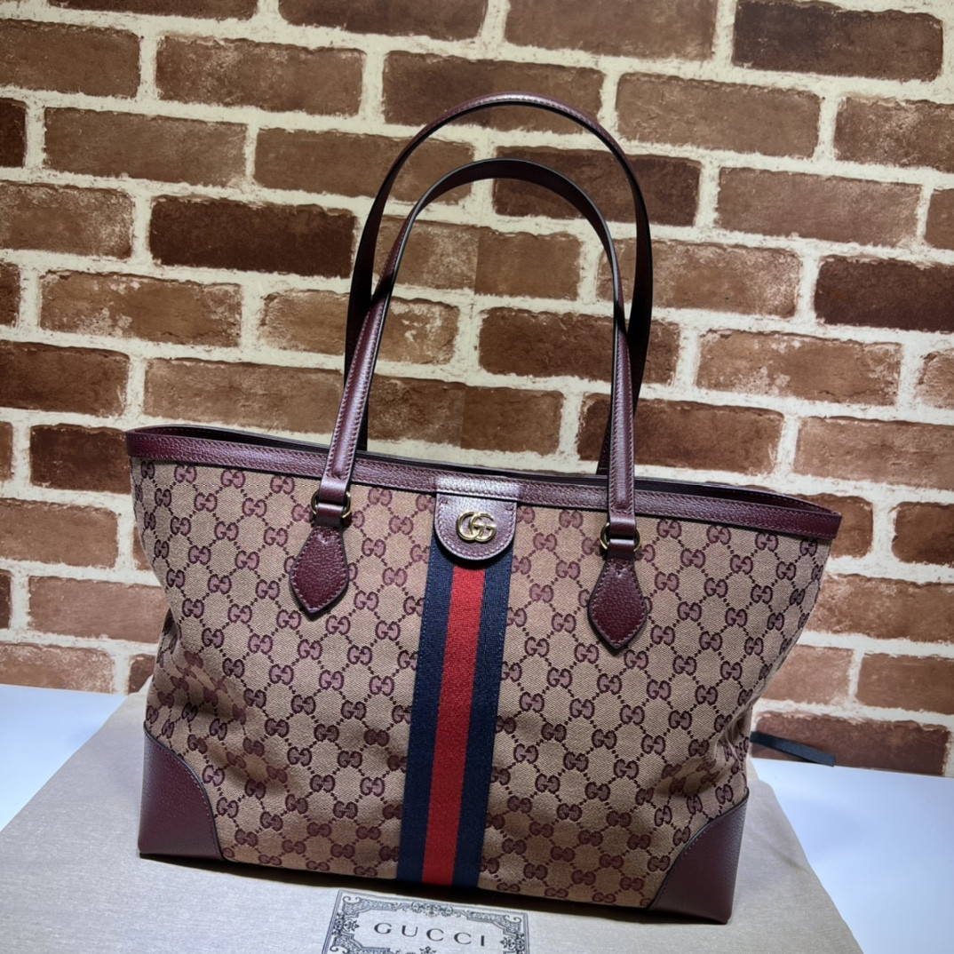 HOT SALE Gucci OPHIDIA MEDIUM TOTE BAG