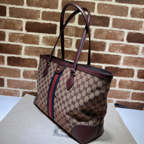 HOT SALE Gucci OPHIDIA MEDIUM TOTE BAG