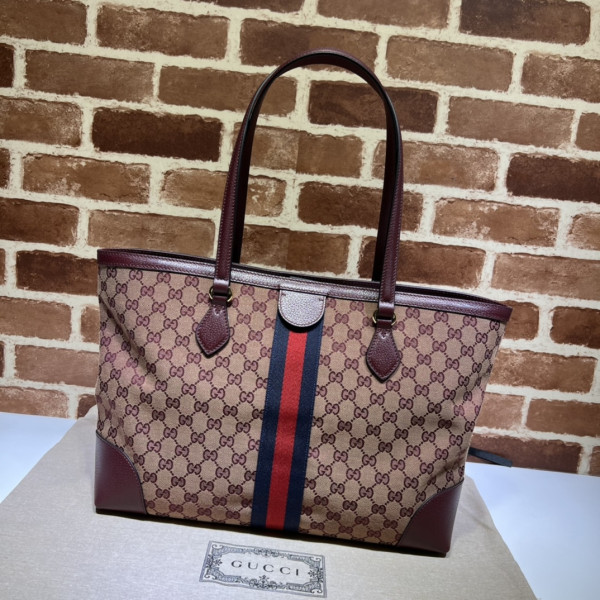 HOT SALE Gucci OPHIDIA MEDIUM TOTE BAG