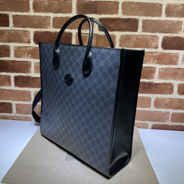 [FREE SHIPPING] GUCCI Gucci GG Supreme Monogram Tote Bag